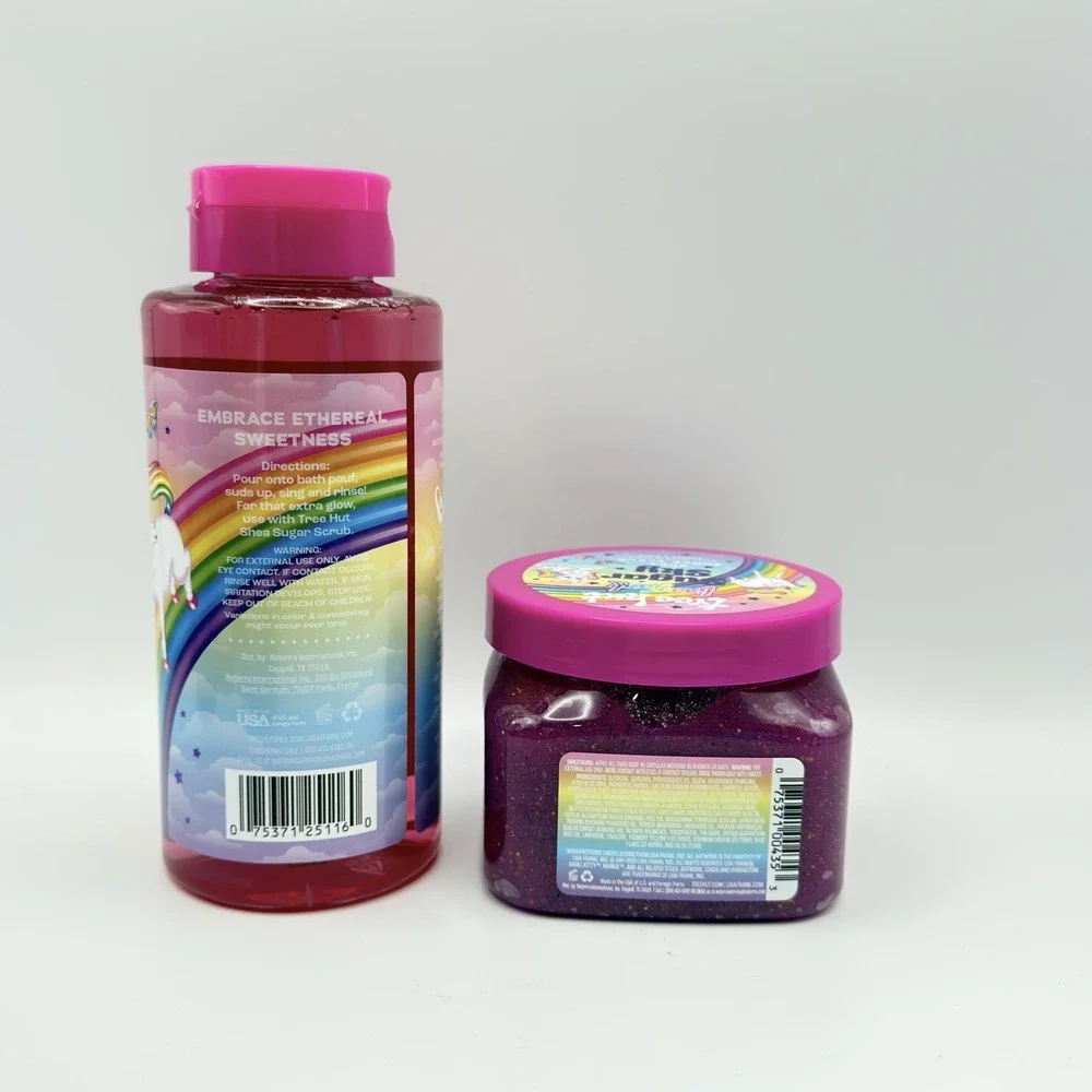 Tree Hut x Lisa Frank Sugar Sky Sugar Scrub And Foaming Gel Wash